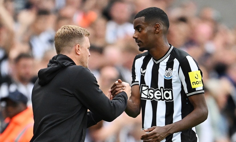 La spéculation sur le transfert d'Isak n'est pas «Healthy» pour Newcastle, dit Howe