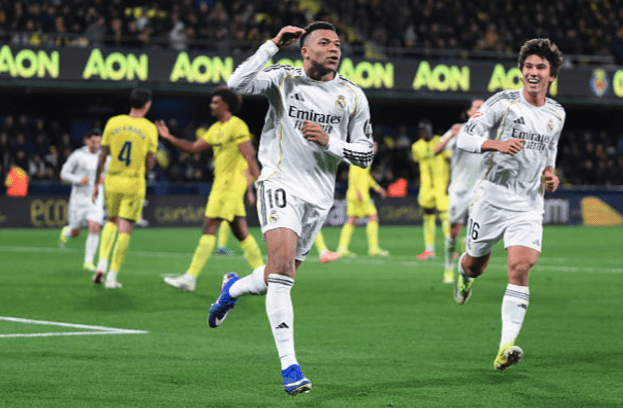 Villarreal 0-2 Real Madrid: le doublé de Mbappé envoie les hommes d'Arbeloa au sommet de la Liga