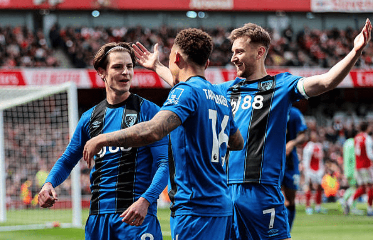 Arsenal 1-2 Bournemouth : Scott donne une tournure à la course au titre alors que les leaders de la Premier League vacillent à nouveau